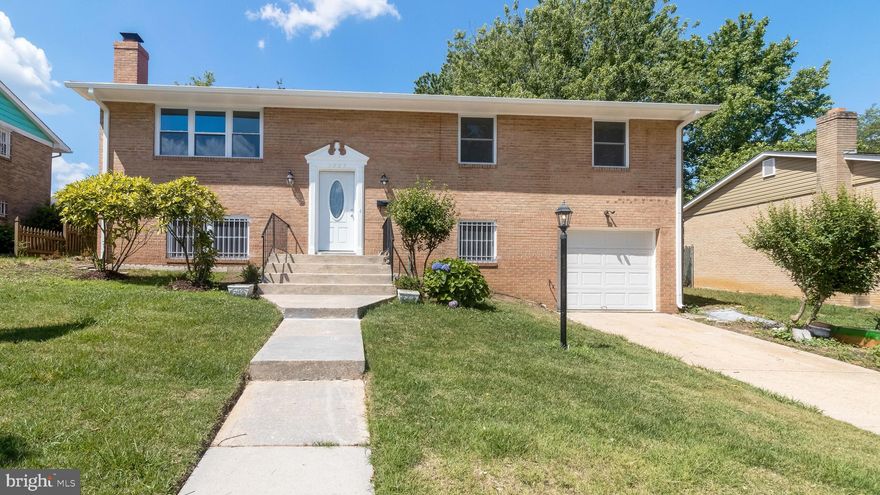 Recent renovated house! with New Kitchen, New SS Appliances, New Floorings, New Bathrooms,  lighting fixtures, freshly painted and so much more! This beautiful updated, all brick, clean and ready to move in 4 bedrooms, 3 full baths, separate dinning room, hardwood floors throughout main level, 1 car garage, fully finished basement, separate laundry room, walk out basement. Conveniently located.