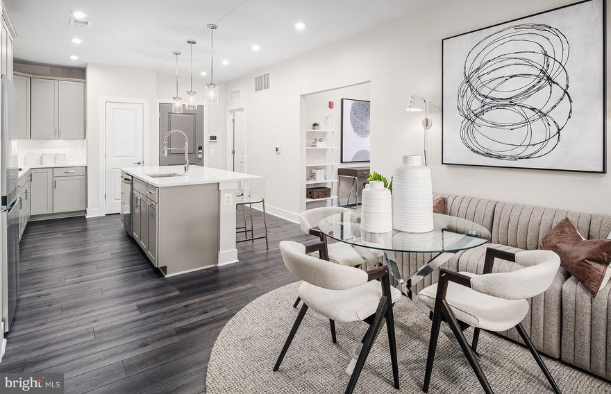 A smart and efficient design, the Chase includes 2 bedrooms, 2 baths, a flexible den, open concept living, and a private balcony, all on one level. Experience luxury living, shopping, dining and lifestyle amenities galore at the Flats at Tyson's by Pulte Homes in McLean, VA!  Our 86 upscale, 1-level condo residences offer a convenient lock-and-go lifestyle with easy access to Metro and Dulles Airport.  Located within walking distance to vibrant Tyson's Corner Center Mall with 300+ stores, AMC theatre and many restaurants.  Discover the perfect blend of urban-style excitement and convenience, suburban calm and relaxation in our beautiful new community in Tyson's.