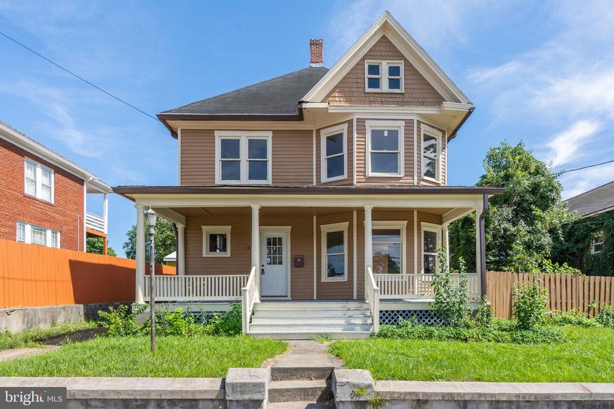 Amazing opportunity to own this wonderful Victorian in Martinsburg!  Put your finishing touches on this home. Some work has already been done - second full bath has been added, baseboard heat has been added, some electrical has been updated.  Roof was redone in 2012, and home has new gutters.   Porch has been redone.  Put your imagination to work!