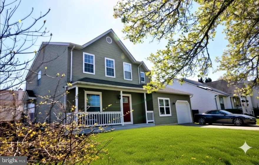 Former Model Home for Harbor Valley Estates is awesome**4 bedrooms and 2.5 baths**Additional family room on main level**Gleaming hardwood floors**1984 sq ft above grade plus finished basement**1 car garage**Full front porch**Ring Alarm**3 ceiling fans**Kitchen with white cabinets, granite, Stainless Steel appliances in kitchen**Shed**French doors**Vaulted Ceilings and skylights in master bedroom on second level**Fenced back yard**Charming and delightful!!