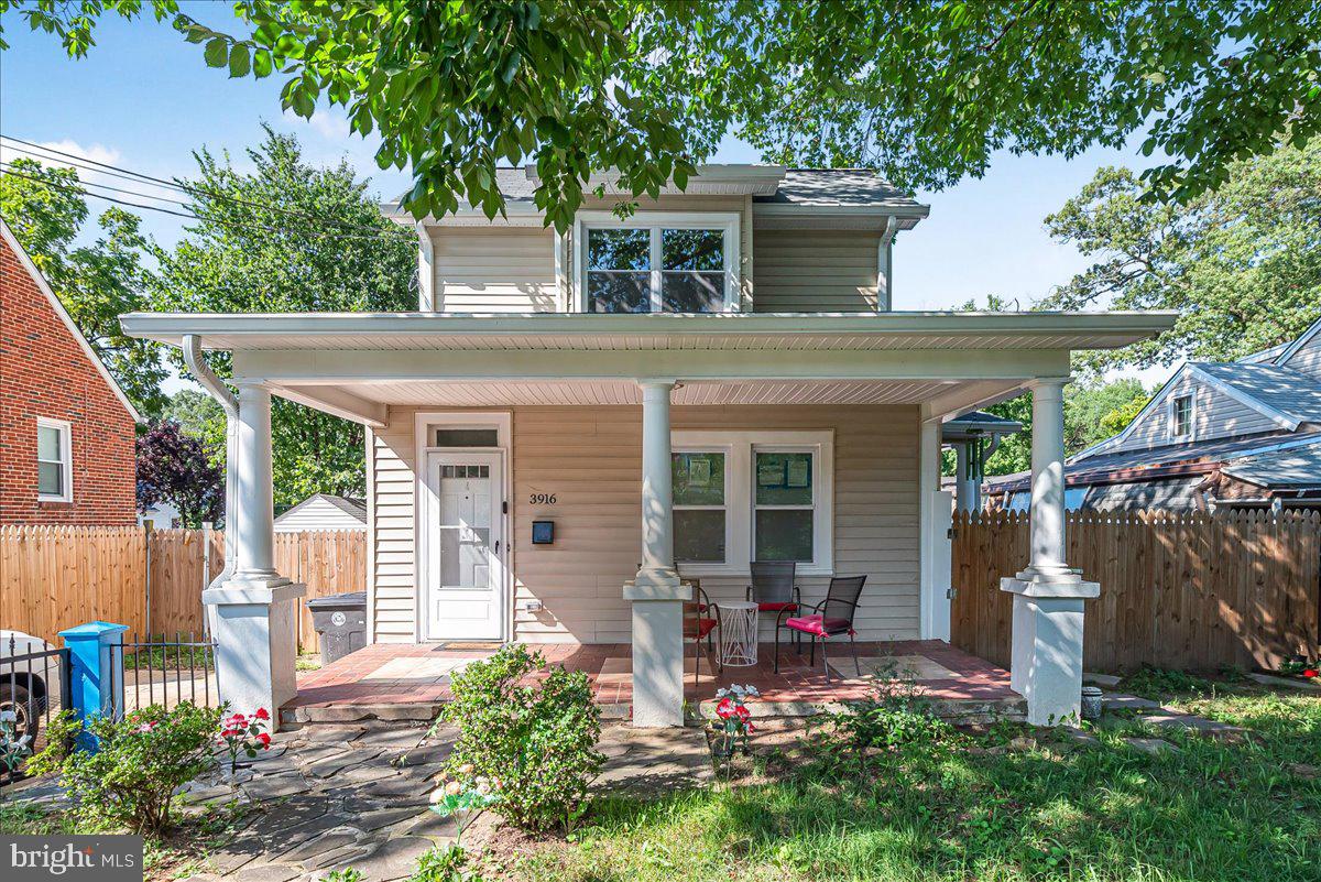 Open House Sunday 2-4 pm!! Beautifully Renovated Cape Cod located in Downtown Hyattsville. Spacious 3 bedrooms, 1 bath nestled in a beautiful location. New Roof, A/C, Heating System, Water Heater, Appliances, Walls, Insulation, Hardwood Floors and a New Concrete basement with sump pump and waterproofing. Frenced in yard with a Bonus garage building with upstairs storage. 3-4 car driveway and street parking available. Metro and bus stops are right around the corner. Starbucks, Food and Entertainment are all within walking distance. A must see home!