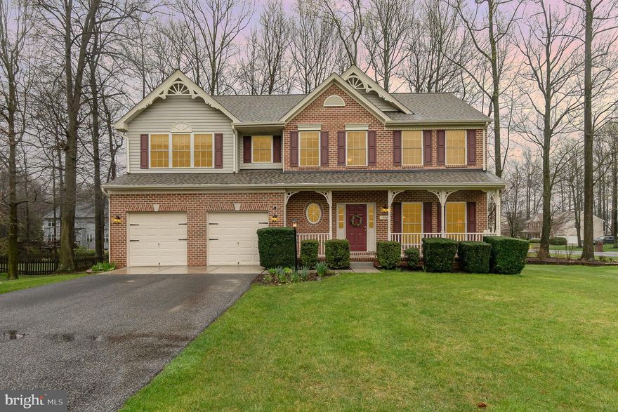 Open House canceled, Seller accepting an offer.
Welcome to this single-family corner lot in the sought-after development known as Woodcrest in Fallston.  This charming home boasts a welcoming exterior, situated on a corner lot with a flat yard offering plenty of space for outdoor enjoyment, a 2-car front entry garage, and mature trees lining the backyard. Step inside the inviting family room, complete with a cozy fireplace and an abundance of natural light. The nine-foot ceilings on the main level amplify the sense of spaciousness, particularly in the kitchen and family room areas.
The kitchen has 42-inch oak cabinets, an island, and ample space for a kitchen table. A convenient half bath is located off the kitchen, while a composite screened-in porch and deck provide tranquil views of the surrounding trees, ideal for relaxation or outdoor entertaining.
Head upstairs to the five spacious bedrooms, including a primary suite with cathedral ceilings and an updated ensuite bathroom for added comfort and privacy. The full hall bath was updated in 2022, bonus laundry room on the upper level.
The unfinished lower level offers a blank canvas with endless possibilities for creating a personalized space such as a theater room, recreation area, in-law suite, or home office. With three large windows and a wide staircase leading to the beautiful backyard, this area is filled with potential.

The home has been meticulously maintained by its original owners, with recent updates including a new roof installed in 2022, an HVAC system approximately 5-6 years old, a water heater approximately 5 years old, and a well pump approximately 8 years old. Both bathrooms were remodeled in 2022, the interior has been freshly painted in a neutral color scheme, and all new carpeting in the bedrooms.

 Schedule a showing today to experience this beauty and prepare to fall in love with your new home.