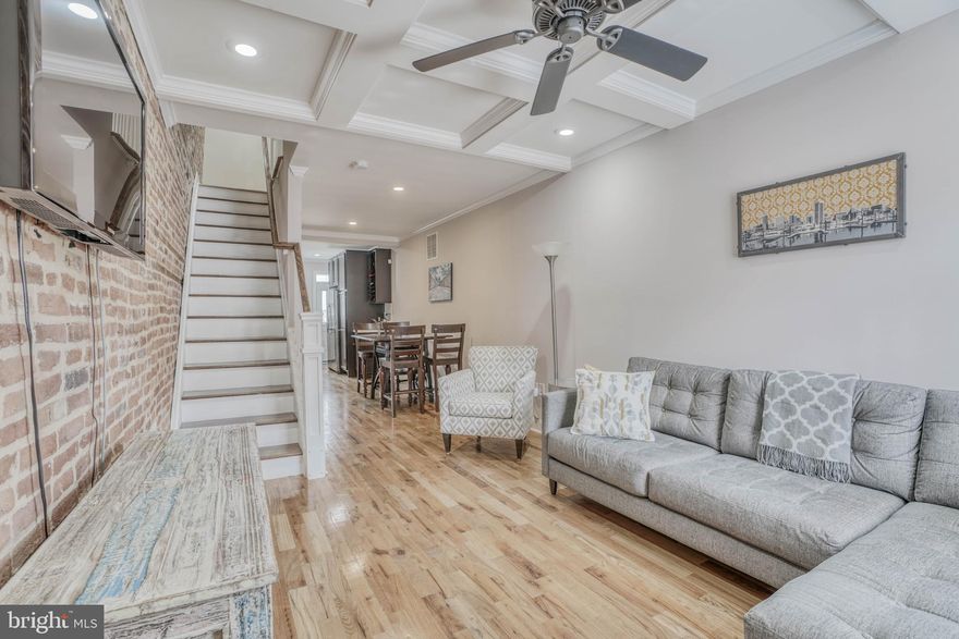 Pride of ownership shows throughout this lovingly maintained 3 bedroom 3 full bath home.   Enjoy a well appointed kitchen with abundant storage, hardwood floors, coat closet, granite counters, and stainless appliances.   Large primary bedroom with en suite bath,  roof deck with interior hall access, fully finished lower level with tall ceiling height, and an easy access PARKING PAD!!!    Great price point for this charming home situated in a prime Canton location!  Still approximately one year remaining on CHAP credit!