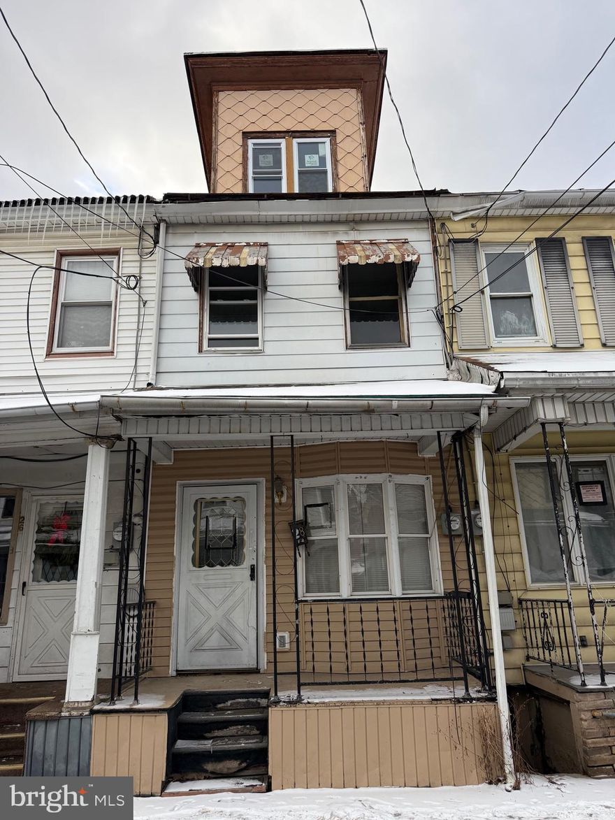 Investor Opportunity in Shamokin, PA ! This 3-bedroom, 1-bath interior row home located in Northumberland County offers strong potential for the right buyer. The property is in need of complete renovation, making it an ideal project for investors, flippers, or those looking to add value to a rental portfolio. With the proper improvements, this home could be transformed into a solid income-producing rental or a profitable fix-and-flip. Conveniently located near local amenities, schools, and major routes, this property presents an excellent opportunity for investors seeking their next project. Property is bring sold as-is. Bring your vision and make this property shine.