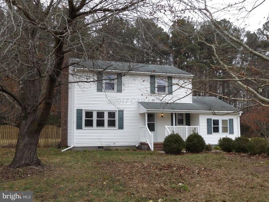 Looking for a home in the country w/neighbors that qualifies for 100% USDA financing, plus $5000 CDA monies for qualified Buyers?  This updated home features a back screened-in porch, hardwood floors thru out first floor kitchen, dining room/living room. Totally new kitchen with w granite countertops and all new appliances, new bathrooms, large utility room with freshly painted and carpeted office/kids TV room off the kitchen--large shed also conveys