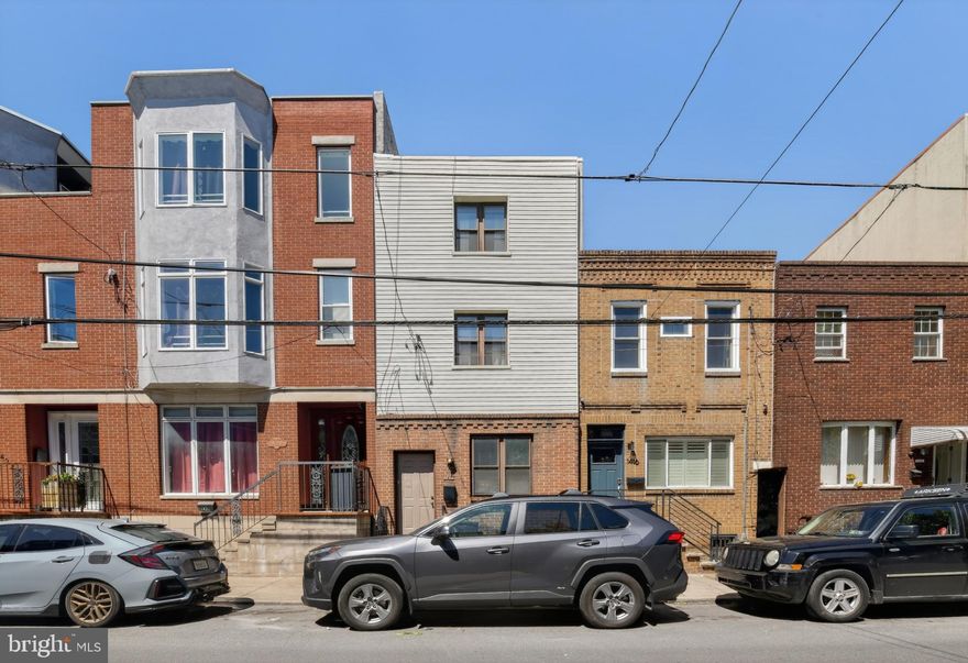 Located in highly desirable 19147, 1418 S 8th Street presents an opportunity for both seasoned investors and aspiring owner-occupants. This well-positioned duplex is fully occupied for someone looking for a great investment or the flexibility of a primary residence with the financial benefits of an income-generating asset, all within one of Philadelphia’s most sought-after neighborhoods. The first floor unit is a 1 bedroom/1 bathroom. This unit welcomes you into an open layout. The kitchen features stainless steel appliances, textured laminate flooring, a window in the front that lets in lots of natural light, and a bar for extra seating or prep space. The dining/living area is connected, and offers clean wall-to-wall carpeting, track lighting, and a closet with stacked washer and dryer. The bathroom and bedroom are in the rear of the unit, and are both roomy with plenty of storage. The second unit is bi-level with 2 bedrooms and 1 bathroom. There are espresso hardwood floors, bright natural light, a private deck, great storage space, central a/c, laundry in-unit, and modern finishes throughout. The first level features spacious living and dining space, a generous kitchen, and laundry. At the rear is a large private balcony. Upstairs, there are two opposite-end bedrooms with a bathroom in between. Want to explore? You can easily walk to the historic Italian Market for diverse culinary delights and fresh ingredients, or explore the unique shops and lively atmosphere of nearby South Street and Philadelphia's Magic Gardens. The location offers excellent access to major historic landmarks like the Liberty Bell and Independence Hall, placing you near the heart of Old City. For recreation, you are close to green spaces like Washington Square and seasonal waterfront fun at Penn's Landing. Schedule a tour before it's gone!