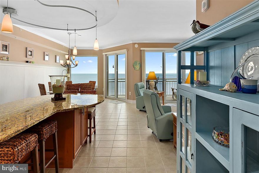 Entered for comparable sale purposes only and sold without listing in MLS.  Direct oceanfront F-Style Residence at the Gateway Grand!  Relax and take in the soothing panoramic views of the Atlantic Ocean in this designer furnished turn key property.  The attention to detail inside is like no other, from the custom millwork in the entrance hallway and dining room to the textured ceramic tile backsplash in the kitchen.  This residence has been meticulously maintained by it's current owners.  Included in the sale is a deeded storage locker #124.  The Gateway Grand is one of the most luxurious and newest buildings in Ocean City, MD featuring indoor and outdoor pools, kids club room, fitness center, on-site management, on-site maintenance, security, and the list continues!