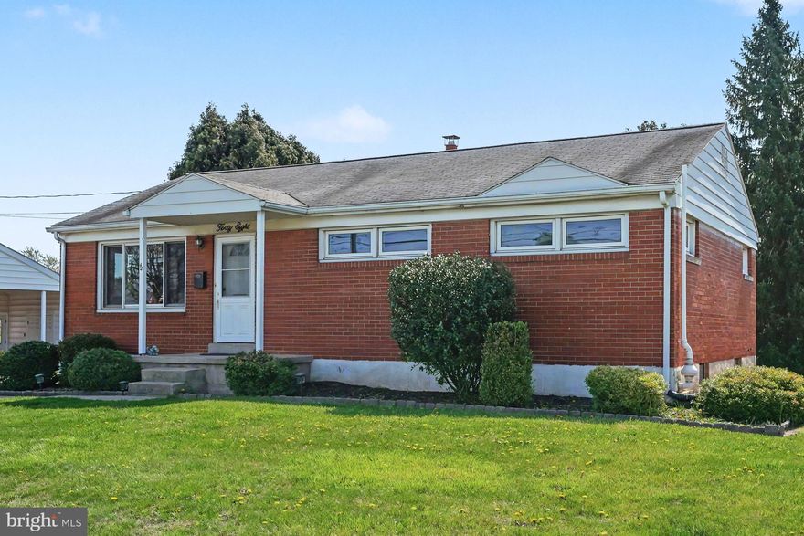 Charming ranch home located in Rossmoyne Manor within the West Shore School District. This well-maintained property features hardwood floors and has been freshly painted, offering a move-in ready interior. Recent updates include new windows, a new natural gas furnace and central air system installed in 2023, providing efficient year-round comfort. Pride of ownership is evident throughout.
Park in walking distance!  A great opportunity in a desirable location.