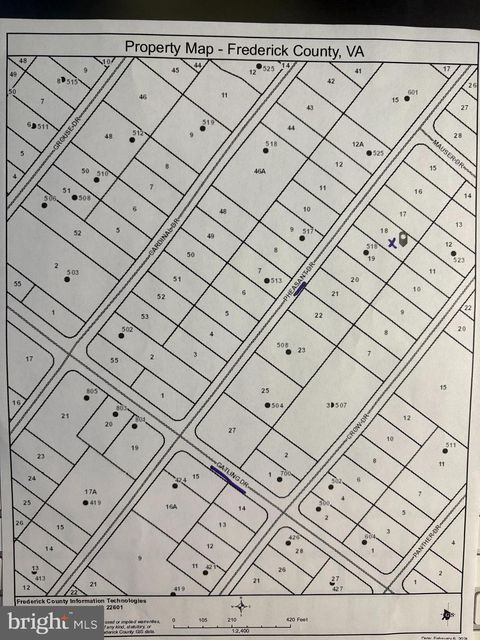 Lot 18 PHEASANT DRIVE WINCHESTER VA 22602