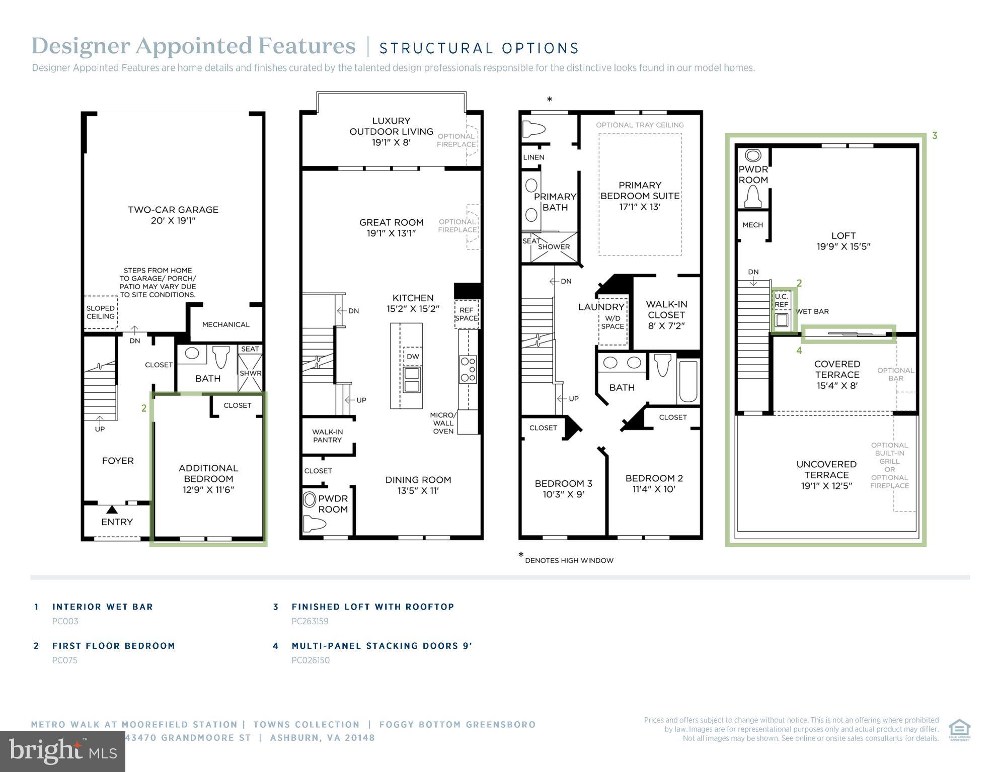 METRO WALK AT MOOREFIELD STATION - Residential