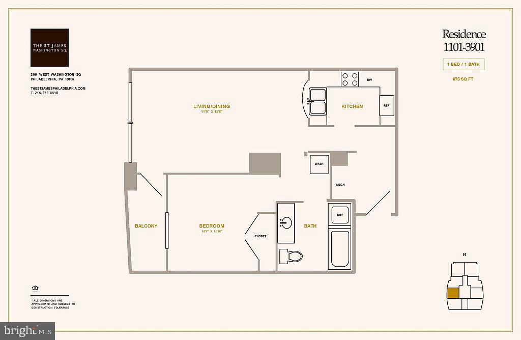 WASHINGTON SQ - Residential Lease