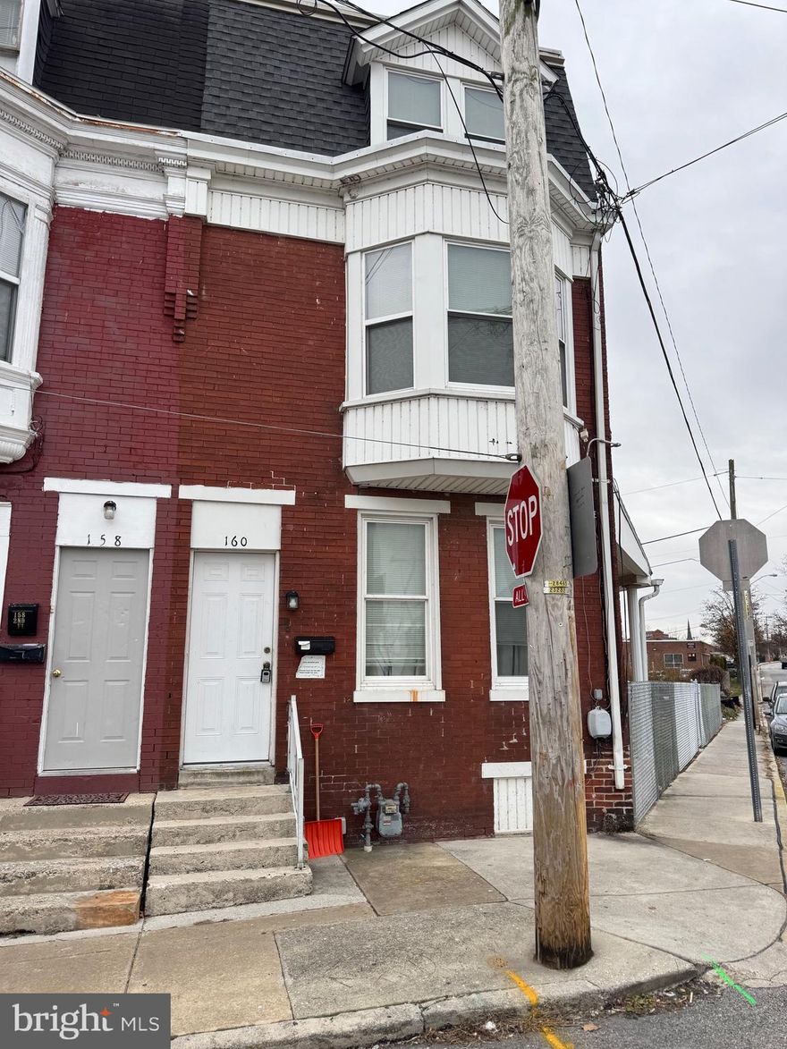 For rent is a completely remolded 2nd/3rd floor apartment. Second floor has a kitchen, full bath, middle bedroom and a front living room. Third floor has a bonus area for office or other use. There is a far size closet and a front bedroom. Apartment is natural gas hot water radiant heat. No Smoking, No Pets. $50 nonrefundable application fee required per applicant and if selected $50 admin fee. 615 Min. Credit Score