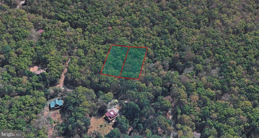 2 lots for the price of one in Harpers Ferry! 0.83 acres total with beautiful views, offering a great opportunity for a private retreat, weekend escape, or long-term hold. Located in a quiet, pleasant neighborhood—perfect for enjoying extra space and nature. Perc test was done for 1 of 2 lots and failed.