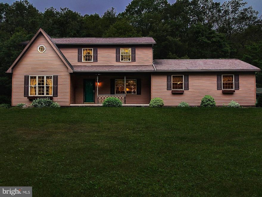 Looking for the kind of place you never want to leave? This extraordinary 160-acre property offers the perfect blend of natural beauty, total privacy, and a well-built home that's ready for whatever lifestyle you're dreaming of—whether it's homesteading, hunting, weekend retreats, or full-time country living.

Tucked far from the road, the custom-built 4-bedroom, 2.5-bath home was designed for comfort and longevity. Built by Bill Waltman in 1998, it features superior walls in the basement, heated, newer hot water heater, outdoor wood furnace, baseboard oil heat, and a whole-house water filter. The outdoor furnace will heat all 3 zones of the house as well as heat the hot water for the house.  There's an enclosed sunporch for quiet mornings, central vac for convenience, and even a root cellar under the porch for your homegrown harvest. Upstairs, a bonus office space is already plumbed and could easily become a second upstairs full bath.  All bedrooms have walk in closets.

The land is where this property truly shines—160 acres of pure Pennsylvania wilderness with some timber value, trails for ATVs or hiking, and two large pole buildings (electric to both, and large overhead storage in one of them) ready for your equipment, toys, or business needs. A newer well pump ensures reliable water, as well as a second well on the property and the peaceful setting ensures you'll hear more birds than cars.

Property is located minutes away from Pennsylvania State Game Lands offering miles of public hunting, fishing, and wildlife watching terrain.  Winter sports are within reach with Blue Knob Resort around 30 minutes away, ideal for skiing or snowboarding getaways.  Be at Shawnee Lake within minutes.  

This is more than a home. It's peace. It's a place to put down roots and live the way you've always wanted—with space to breathe, room to grow, and the kind of privacy you can't put a price on.