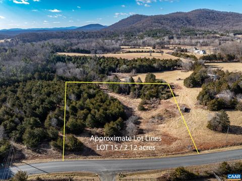 Vacant Land For Sale - LOT 15 Pea Ridge Rd<br/> STANARDSVILLE, VA 22973
