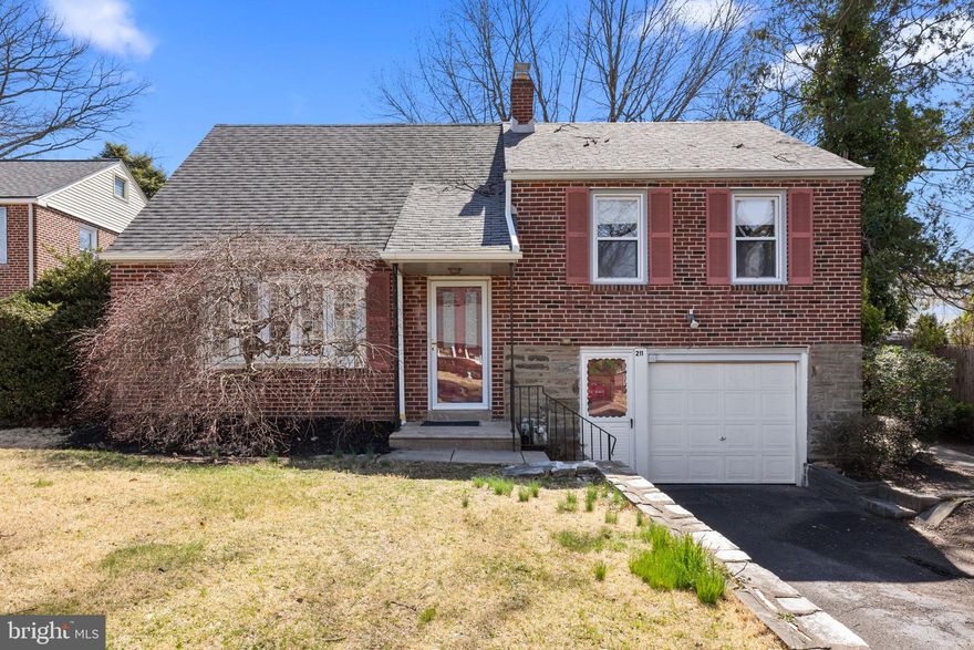 Welcome to this warm and inviting split-level home, offering a perfect blend of comfort and modern convenience. Step inside to a bright and airy open-concept main level, featuring a spacious living room with a custom bow window and  hardwood floors. The adjoining dining area flows seamlessly into the updated kitchen, complete with  a gas range, dishwasher, microwave, and refrigerator—a stylish breakfast bar, and ample cabinetry.

Sliding glass doors lead to a delightful three-season room, ideal for entertaining or relaxing, with easy access to a large, fenced-in backyard—perfect for gatherings, pets, or outdoor enjoyment.

The second floor boasts two generously sized bedrooms and a full bath, while the third level offers a private primary suite with a beautifully remodeled hall bath. A staircase leads to a large walk-up attic, providing excellent storage or potential expansion possibilities.

The lower level features a finished recreation room, a convenient powder room, and a dedicated laundry room. Additional highlights include a brand-new heating system and central air conditioning, an attached one-car garage, and ample driveway parking.

Ideally situated near Alverthorpe Park, shopping, dining, and public transportation, this home is a must-see! Schedule your showing today!