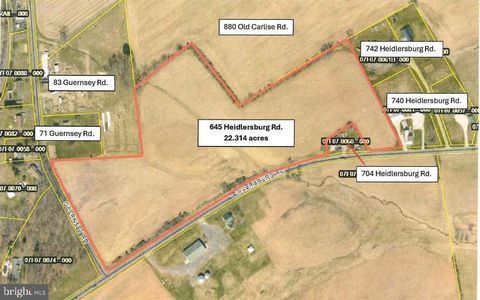 645 HEIDLERSBURG ROAD LOT 2 BIGLERVILLE PA 17307