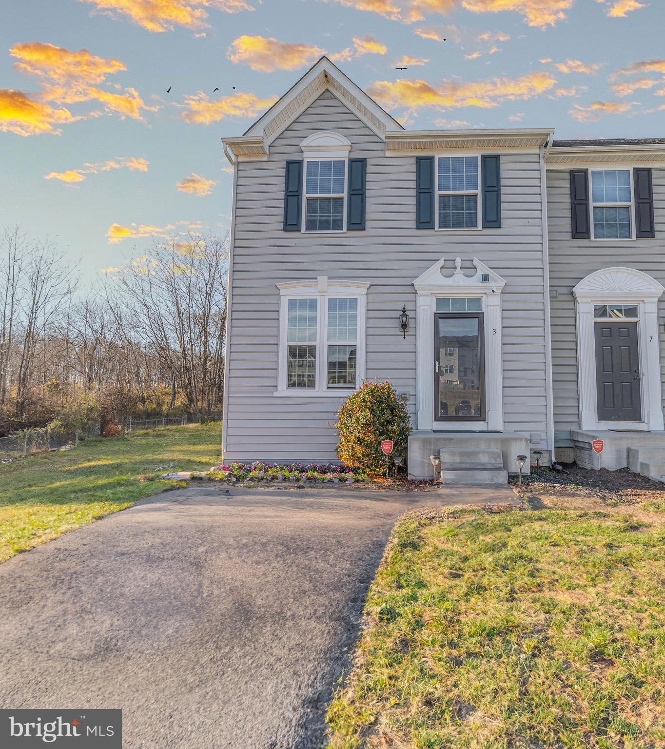 Step into this impeccably maintained end-unit townhouse, situated on a prime corner lot in a convenient location right off of I-81. Constructed in 2017, this residence blends modernity with comfort seamlessly. Enjoy the tranquility of the deck overlooking the fenced backyard, perfect for outdoor gatherings and relaxation. Boasting four bedrooms and three bathrooms, including a fully finished basement with a separate entrance, this home offers versatility and space for all. With meticulous care evident throughout, it stands ready to embrace its new owners with warmth and style.