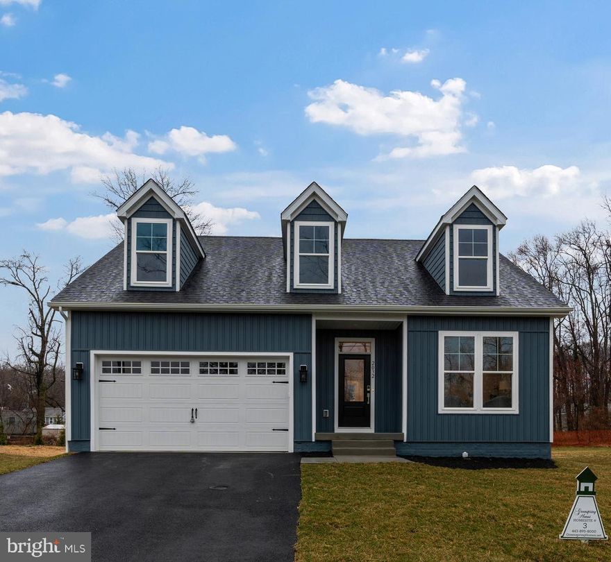 This brand-new Fairhaven Cape Cod by Greenspring Homes is officially finished and ready for a Spring move-in at Water’s Edge on Sue Creek. Designed for those who want to age in place without sacrificing style, this fresh build features a rare main-level primary suite and an additional first-floor bedroom/office. The open-concept interior flows from a gourmet kitchen with a large island into a fireside family room, while the second floor offers two spacious guest bedrooms and a full bath. Skip the construct timeline and move straight into a home that backs to serene woods. Walk through the private community gate into the yacht club with waterfront dining and boat slips.