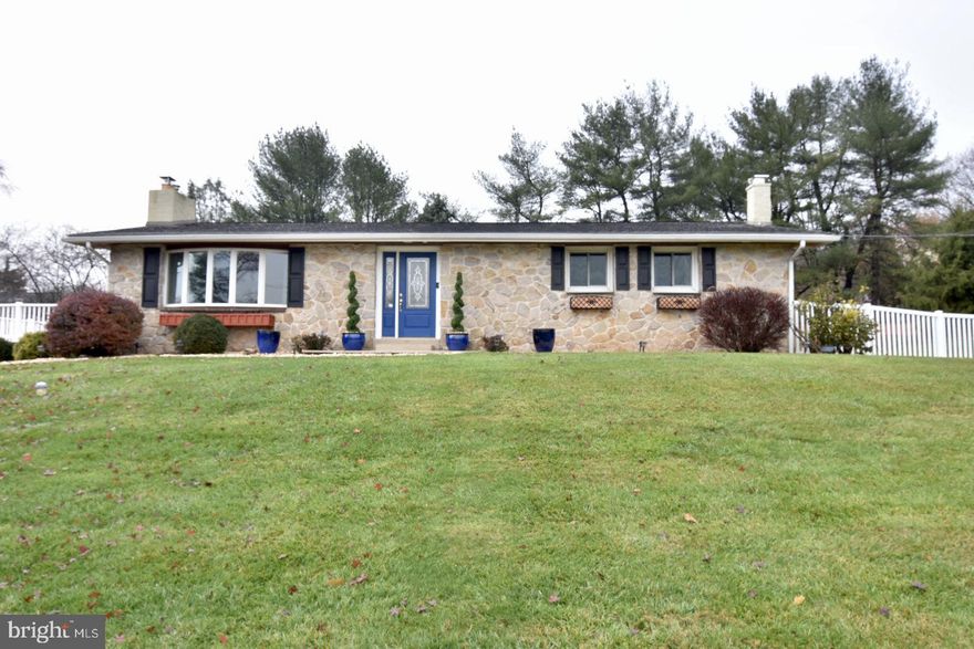 Back to market! Previous buyers did not go through with the transaction, so this property is available again for you! Welcome to 829 Hollow Road and this beautiful ranch home in the award-winning Spring-Ford School District! This move-in ready home has everything you've been looking for with 5 bedrooms, 2 full baths, a large, covered deck while sitting on almost a full acre on a quiet country road. You'll enjoy peaceful surroundings with close proximity to the many shops and restaurants of the Providence Towne Center in Collegeville and just minutes from the bustling night life in downtown Phoenixville. You are also just off route 422 with easy access to King of Prussia and Philadelphia. The home sits high atop the hill, back off the road, overlooking the countryside. The drive will bring you up to a spacious parking area where you will see the two-car attached garage and large storage shed. Entering through the fenced in back yard, you will be wowed by the gorgeous, covered deck complete with ceiling fans and your very own hot tub! Enter into the large, eat-in kitchen with tile floor, a walk-in pantry, upgraded cabinets and ample counter top space where you can enjoy preparing meals for you and your guests. The slider opens to another patio area over the garage where you can enjoy the sunshine on those warm Spring and Summer days! The large living room is just off the kitchen and boasts beautiful hardwood flooring, gorgeous stone work, a stone fireplace and a large bay window for plenty of natural light. This main floor contains 3 bedrooms with hardwood flooring and a full bath which has recently been updated. The steps will lead you down to the finished basement where you'll see the lovely family room with plenty of space to stretch out and relax with a good book or have a movie night. The recently renovated second full bathroom has a beautiful shower with new tile and vanity. Two more good sized bedrooms are on this level as well, so everyone can have their own space! A kitchenette on this level includes a stove, refrigerator and microwave which can be useful for long term guests or even function as an in-law suite. Additional amenities include central A/C, 200 amp electric service and an attic fan! You won't want to miss this great property as it could be the home you've been looking for! Come see it today!