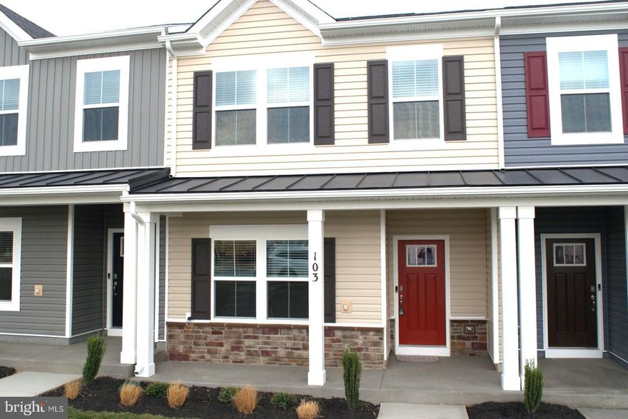 **BRAND NEW 3 BED ROOM 2.5 BATH 1 CAR GARAGE TOWNHOME**
The Delmar II by D.R. Horton is a stunning new construction 2 story townhome plan featuring 1,509 square feet of living space including 3 bedrooms, 2.5 baths and a rear entrance 1-car garage. The convenience of townhome living meets the amenities of a single-family home with the Delmar II. The main level eat-in kitchen with large pantry and modern island opens to an airy, bright dining and living room. The upper-level features 3 bedrooms, all with generous closet space, a hall bath, upstairs laundry, and the spacious owners suite that highlights a large walk-in closet and owners bath with a double vanity! Outside you can find yourself enjoying a front and rear covered porch!

Best Place to love and live