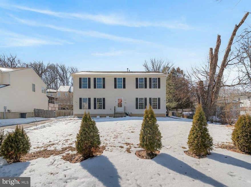 Stop the car we have found our home, NO HOA!!! in a cul-de-sac new roof 30 year architectural shingles 2025, HVAC late 2021, storage and fence 2021, Bathrooms 2025. This 3 level colonial home features an over sized garage 7 Bedrooms 4 1/2 Bathrooms two master sweets, basement has an kitchenet with its own entrance. Have a lot of vehicles? plenty of parking available, washer and dryer hooks ups on second floor and basement. Open house don't wait make an offer before its gone and with rates coming down don't wait for more competition.