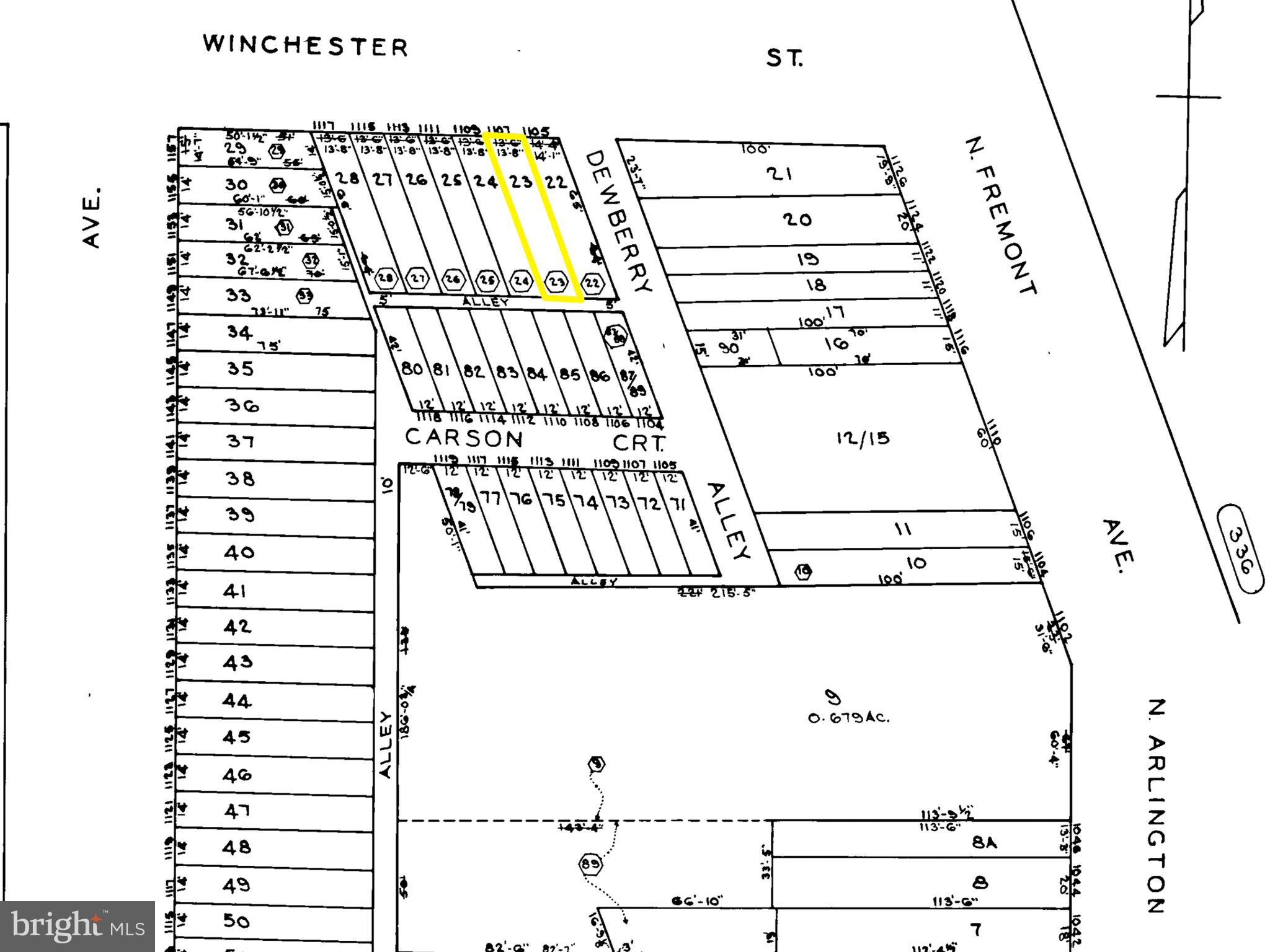 POST AUCTION: MAKE AN OFFER! Lot of Land located in the Sandtown-Winchester area. MINUTES to Maryland Institute College of Art, Upton Metro Station, Harlem Square Park, & Baltimore Symphony Orchestra. Easy Access to Major Traffic Artery W North Ave. Property is Vacant. Deposit: $5,000.