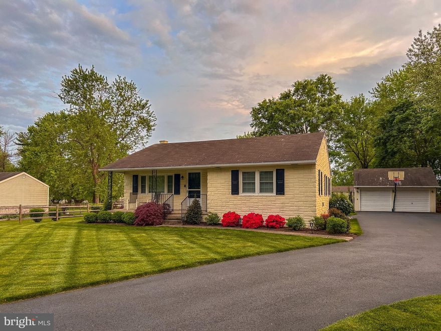 Welcome to 21 W Cherry Ln in Royersford — a charming, move-in ready home that blends thoughtful updates with everyday comfort. This beautifully renovated property features 3 spacious bedrooms and 1 full bath, with fresh paint and updated flooring throughout that create a bright, cohesive feel from the moment you step inside. The standout kitchen has been tastefully updated, offering the perfect space for both daily living and entertaining. Outside, enjoy a generously sized flat lot and a beautiful deck ideal for relaxing evenings, weekend gatherings, or morning coffee. A detached 2-car garage plus an oversized driveway provide plenty of parking and storage flexibility. Located within the highly desirable Spring-Ford Area School District and close to local shopping, dining, and commuter routes, this home checks all the boxes for comfort, convenience, and style.