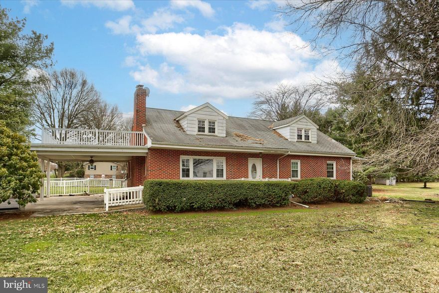 This unique home offers incredible potential for its next owner. The main area of the home has 2 bedrooms complete with a full bath, a spacious eat-in kitchen and a comfortable living room. At the rear of the home is the primary bedroom and bath which are fully handicap accessible providing ease of movement and comfort. The upstairs functions as its own separate living space, complete with a kitchen, living room, and bedroom perfect for extended family, guests, or rental income. Situated on a corner lot, this property boasts a fenced in yard and large deck, providing both privacy and outdoor space to enjoy. 
This home can adapt to many different lifestyles. It is a great opportunity to customize it to your needs and make it your own!