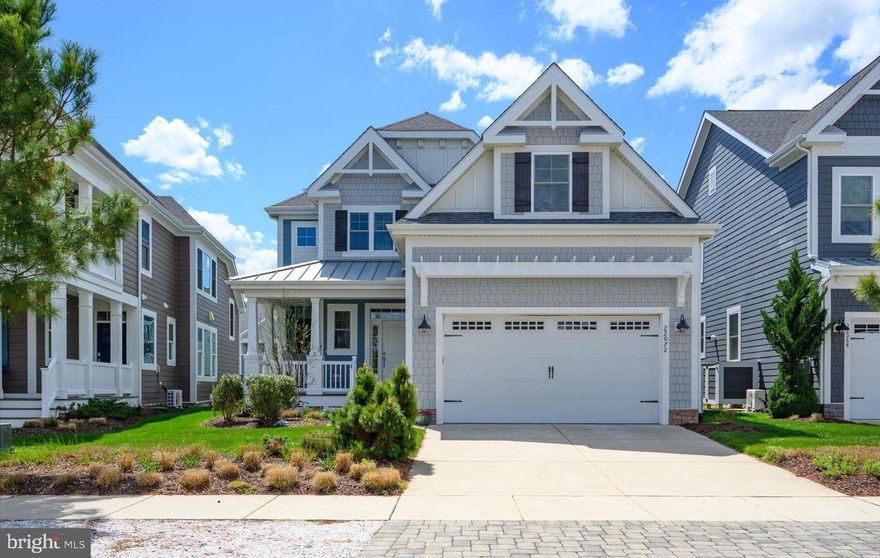 Welcome to 22072 Seaport Square, a beautifully appointed Schell Jasmine model in the highly sought-after Bayside community! This stunning 4-bedroom, 3.5-bath home offers the perfect blend of luxury, comfort, and coastal charm.
Step inside to an open-concept floor plan filled with natural light and upscale finishes throughout. The gourmet kitchen is a chef’s dream, featuring stainless steel appliances, a gas cooktop, granite countertops, glass tile backsplash, pantry, and a spacious two-tier island—perfect for entertaining family and friends.The main-level primary suite is a private retreat with elegant tray ceilings, dual walk-in closets, and a spa-inspired bath complete with a tiled shower, frameless glass door, bench seating, double vanity, and refined finishes.
Additional highlights include a vaulted sunroom, powder room, laundry room, and a dramatic great room with soaring ceilings and a striking switchback staircase. Upstairs, you’ll find a versatile loft, two spacious guest bedrooms with a shared bath, plus a private en-suite bedroom—ideal for guests or multigenerational living.
Located in the amenity-rich Bayside community and just minutes from Fenwick Island, Bethany Beach, and Ocean City beaches, this exceptional home is perfect as a primary residence, vacation getaway, or investment opportunity.
🏡 Now offered at a newly refined price—don’t miss your chance to own in one of the area’s premier coastal communities!