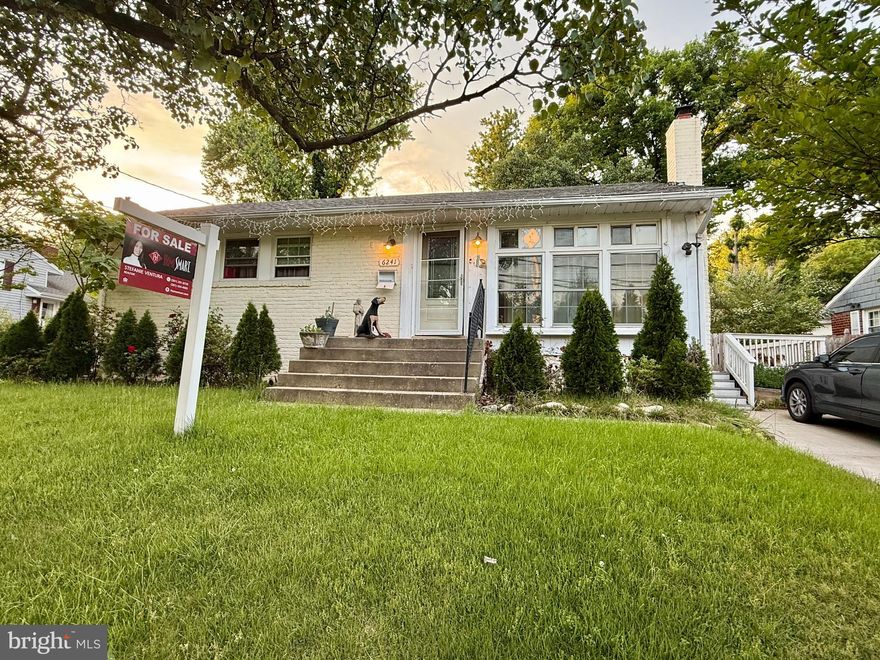 Charming home located in the heart of New Carrollton at 6241 Westbrook Drive. A great opportunity for buyers seeking a home in good condition with 3 bedroom, 2 full bathrooms and a fully finished basement. Conveniently located with easy access to shopping, transit, and major routes.