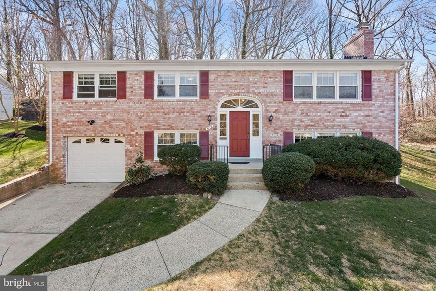 This stunning 5-bedroom, 3-bathroom home in the desirable Lee Heights neighborhood offers a private cul-de-sac setting backing to serene wooded views.  Renovated throughout, the residence features a welcoming slate foyer, two cozy fireplaces, and gleaming hardwood floors.  The neutral interior palette enhances the home's bright and airy ambiance.  The backyard has plenty of space for kids to play and just a short walk to Taylor elementary school or to Donaldson Run swimming pool.   Additional highlights include a one-car garage (Full depth) and proximity to two parks, a country club, Spout Run, GW Parkway, Lee Highway, and I-66, providing both tranquility and convenience.  You just cant beat this location .