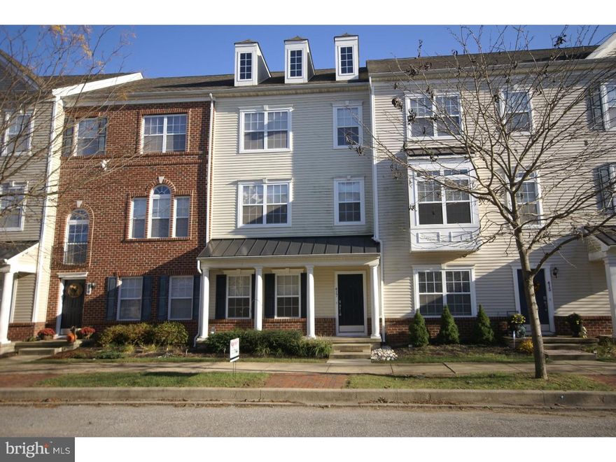 Beautiful townhome in popular Southridge.  Available immediately.  This 3 bedroom, 2 1/2 bath home features first floor den, powder room and large foyer.  Main living area has an open floor plan with gourmet kitchen, breakfast room with access to deck, dining room, spacious family room.  Upper level offers master suite with attached bath, 2 walk in closets , 2 additional bedrooms, hall bath and laundry.  Ceiling fans. One car alley loaded garage.  Highly acclaimed Appoquinimink Schools!  Walk to shopping and restaurants.