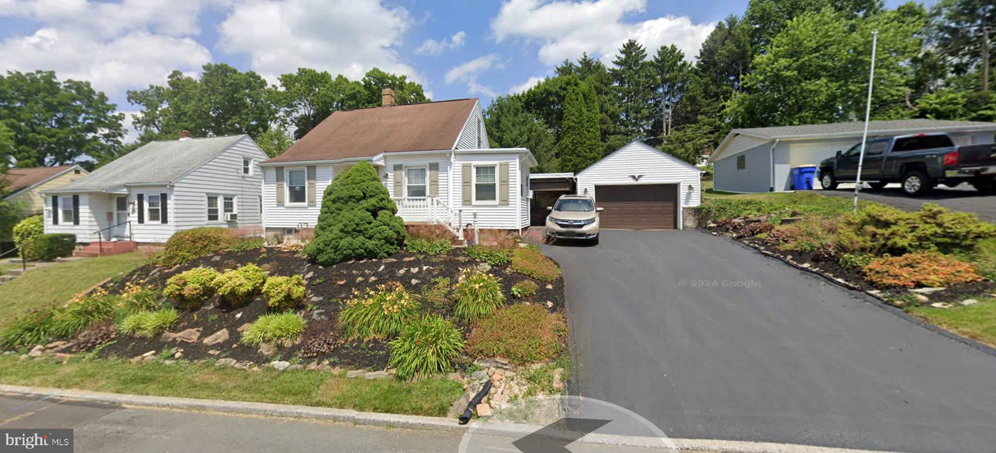 Beautiful 1940's home with all the charm! This home is perfectly situated in a matured landscaped lot in York Suburban School District. Walking distance to Penn State York Campus and minutes away from shopping, dining, grocery stores, York College and all the medical providers such as York Hospital and AppleHill. The home features 2 bedrooms and 1.5 baths, partially finished basement with bar and a single detached garage which also includes a large storage area. Great for outdoor entertaining with the large covered side porch. One of the standout features of this home is the den which includes a natural gas burning fireplace on those cold winter nights and a beautiful view of the backyard and wildlife. Stainless steel appliances are included. This home is laid out for senior living with easy access from the garage to the home. Don’t miss your chance—schedule your showing today!