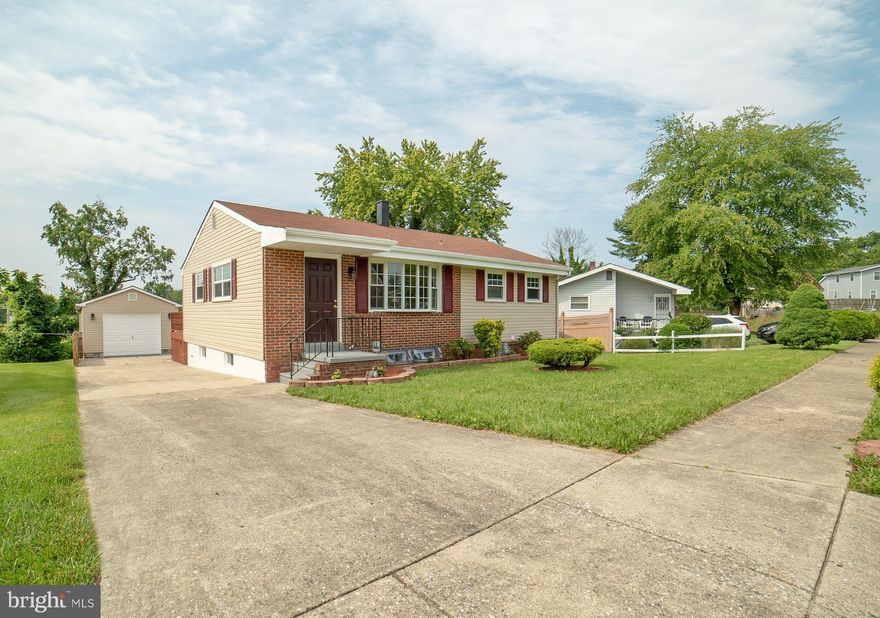 Must see!!!!! This Amazing Rancher is fully upgraded from top to bottom! Featuring 4 beds, 2 baths, upgraded kitchen with stainless steel appliances. Hardwood flooring throughout the main floor and carpet covered the main bed room with deck access. Basement is fully finished with laundry hook up ready and walk out access. Exterior features, included detached garage with a lot more storage space, 2 huge decks with beautiful views, great for cook out and family gatherings.  Other features include central A/C and heating system,  new water heater, recessed lights, crown molding, much more! Schedule a showing today!