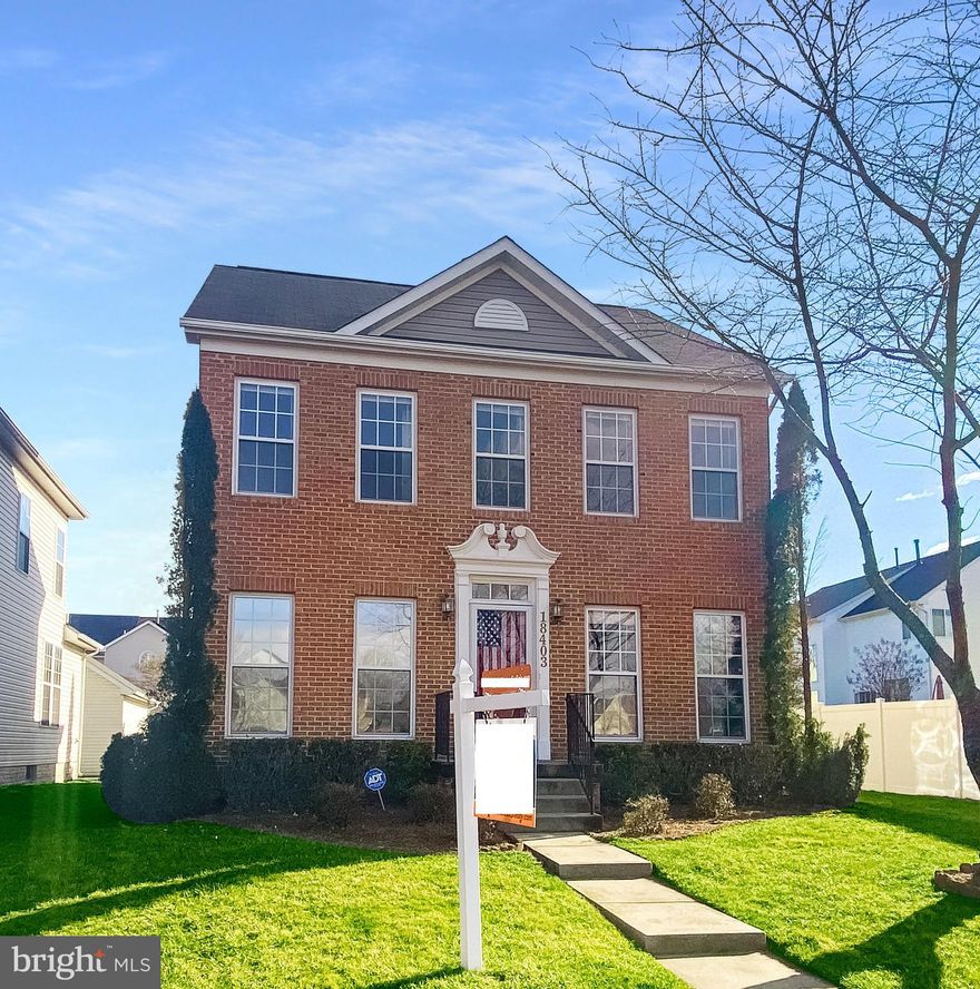 Welcome to this stunning 3-bedroom, 3.5-bathroom single-family home situated in the highly sought-after Vistas at Woodcliff community. As you enter the home, you'll be greeted by an attractive foyer boasting 9 ft ceilings and inviting you into the warm and cozy formal living and dining rooms, which are bathed in abundant natural sunlight. Hardwood flooring seamlessly flows from the front door to the back, creating a sense of continuity and elegance throughout.

The open and free-flowing living space effortlessly integrates the kitchen, offering a countertop bar-style seating arrangement that connects the two rooms. The kitchen itself is a true delight, featuring updated Quartz countertops and updated (2022) stainless-steel appliances, creating a modern and functional space for culinary endeavors.
Upstairs, you'll discover a generously sized master bedroom that leaves nothing to be desired. The master bedroom is complemented by two spacious guest rooms, each boasting their own walk-in closets, ensuring ample storage space. Additionally, a full hall bathroom caters to the needs of family and guests alike. The carpets are updated on the top level.
The primary bedroom is a true sanctuary, offering impressive walk-in closets, a vaulted ceiling, and an ensuite bathroom complete with a corner tub, a separate shower stall with a glass door, and dual sinks. It's a private oasis where you can unwind and rejuvenate after a long day.
Heading downstairs to the finished basement, you'll find another full bathroom, adding convenience and flexibility to the living space. The generously sized recreation room is perfect for movie nights, video gaming, hosting football parties, or even setting up a home gym. An additional bonus room/den/study further enhances the basement, providing versatility to meet your specific needs.

For added convenience, a full-size washer and dryer (updated 2020) are located in the basement, making laundry a breeze. Parking is a breeze too, as the house comes with parking pads (No Garage) at the back, ensuring you and your guests always have ample parking space.
The professionally landscaped and fully fenced yard adds to the appeal of this exceptional property. As part of the community, you'll also have access to fantastic amenities, including a swimming pool, sports fields, and playgrounds, perfect for outdoor enjoyment and recreation.
This neighborhood is a nature lover's paradise, with wooded parklands, walking paths, hiking trails, biking routes, and kayaking opportunities nearby. Explore the beauty of Little Seneca Creek and Black Hills Regional Park, immersing yourself in nature's splendor.
Commuting and transportation are a breeze, thanks to the easy access to the MARC train station and major routes such as I-270, 28, 355, 27, and 118. In addition to the natural beauty, there's an array of entertainment options in close proximity, including the Black Rock Arts Center, the Soccer Plex, Germantown Indoor Swim Center, Top Golf, Regal Germantown theater, Clarksburg Outlets, multiple shopping centers, and a variety of dining establishments.

Don't miss the opportunity to fall in love with this exceptional home that combines style, comfort, and convenience in one remarkable package.