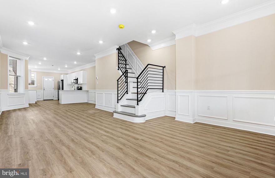 Welcome to 806 S 56th Street a beautifully renovated home offered at $375,000 that perfectly blends modern style with timeless charm. This stunning open concept main level features wide plank flooring, elegant wainscoting, recessed lighting throughout, and a striking staircase with sleek black iron railings that make a bold first impression. The designer kitchen is a true showstopper. With crisp white shaker cabinets, quartz countertops, stainless steel appliances, subway tile backsplash, and a spacious island perfect for entertaining. The bright and airy layout flows effortlessly, creating the ideal space for hosting or relaxing at home. If you’re looking for move in ready with high end finishes and thoughtful details throughout, this is the one you’ve been waiting for. Schedule your private tour today! Contact me or @avamarie.miller