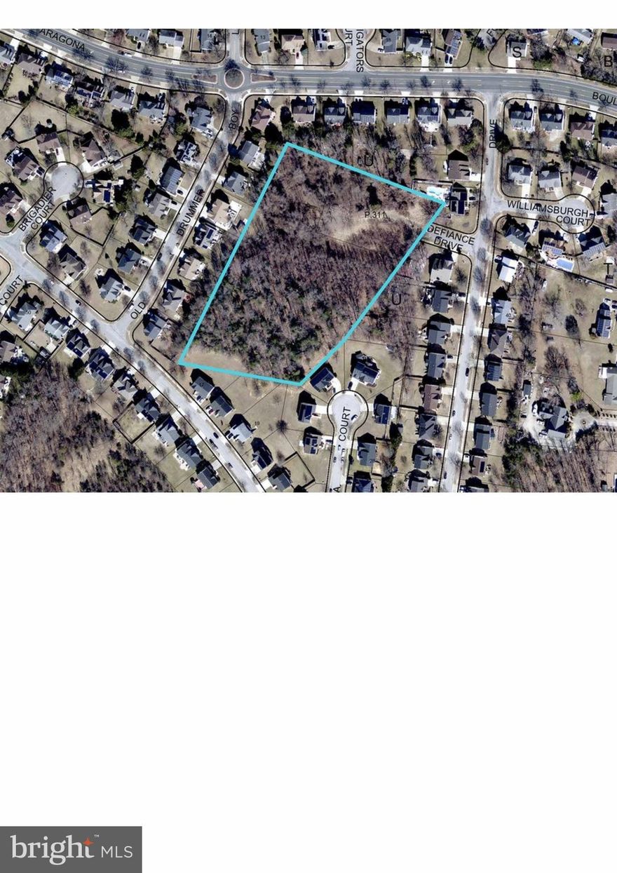 ONLINE REAL ESTATE AUCTION!! Bidding Opens - Monday, January 19, 2026. Bidding Closes - Wednesday, January 21, 2026 at 11:00 AM. List price is opening bid only. Two residential parcels totaling 5.06 acres, according to public tax records, in the Fort Washington area of southern Prince George’s County are being offered as an entirety. Surrounded by a large subdivision, public utilities are believed to be available. 1700 Defiance Road consists of 4± acres and is mainly wooded. The other lot consists of 1.06 ± acres and previously contained a homesite.