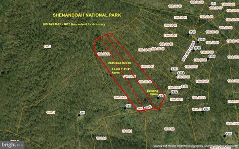Vacant Land For Sale - 2245 Red Bird Drive<br/> STANARDSVILLE, VA 22973