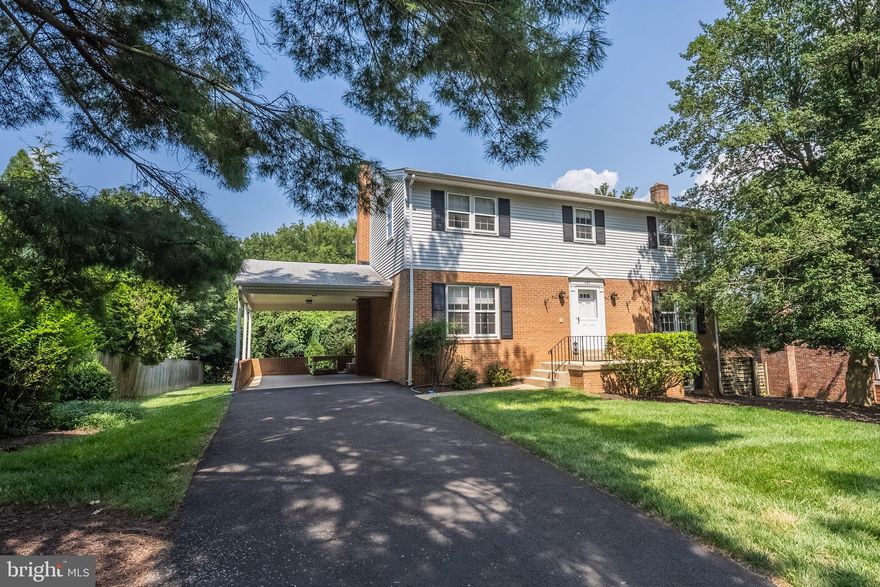 Welcome an opportunity to renovate this 5 bedroom, 2.5 bath 3 finished levels with w/o basement, attached carport & lovely .2549 private lot; Receive immediate value! The bones are strong - built in the '60's, on a quiet street with sidewalks in the heart of Vienna. Yes, the kitchen & baths could use updating, the fixtures & finishes feel dated, but the layout is classic & practical.  Picture yourself with modern appliances, your paint selections and "maybe even a kitchen island, you've turned it into a real gem."  Neighborhood average is upward of $1.2 million.  Homes in this area feed into the Vienna Elementary school district -part of the reputable Fairfax County Public School system.  Commuters love it! Vienna/Fairfax-GMU Metro on the Orange Line is nearby, plus easy access to I-66 and the Dulles Toll Road.  Local Amenities include: The Vienna Farmers Market, Meadowlark Botanical Gardens.  World-class performances at Wolf-Trap, boutique shops, grocery stores &  great restaurants; Parks like Nottoway and Cunningham connect to the W&OD Trail for biking and running.  Take a look today and make this lovely home yours.  If preferred, as many have done in Vienna, Build New in this "perfect" location