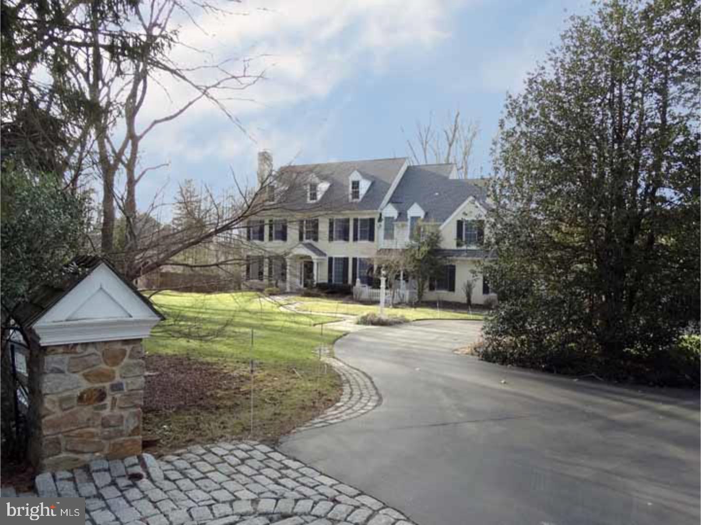 Fabulous New Listing located on townships Gold Coast ! Exquisite custom Pohlig built home with one owner . The property consists of five bedroom,three full baths, and two half baths. All the bells and whistles from gourmet kitchen, cathedral ceilings, custom woodwork, all overlooking picturesque gardens and pool area ! New roof installed in 2011, newer windows, plus 18 month old whole house generator . Pride of ownership shows. Grand entrance hall, backstairs , three fireplaces, etc... . Location, location !!! Easy access to all major arteries and award winning school system . Walking distance to the Wayne walking trails, Chanticleer ,parks , and the Village of Wayne . Quick settlement possible .