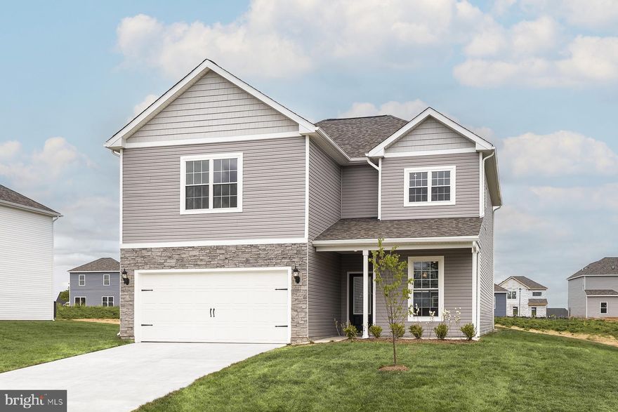 The spacious Waverly is now available in the picturesque community of Claggetts Mill, the family-friendly neighborhood that places you near exceptional local amenities for all ages. This gorgeous home was designed to give you the space you need, showcasing five bedrooms and two large entertaining areas. On the first floor of the Waverly plan, you will find a large, open family room perfect for entertaining friends and family, plus an incredible kitchen featuring polished granite counters, a full set of stainless steel kitchen appliances, luxury vinyl plank flooring and stunning white cabinets with 42” uppers topped with crown molding. Upstairs, four more bedrooms with large closets and a spacious bathroom with a private vanity area ensure everyone in the family has the personal space they need. To top it off, you will enjoy a huge game room upstairs perfect for taking your downtime to the next level! 
separate vanity area provide the space you want in a new home.