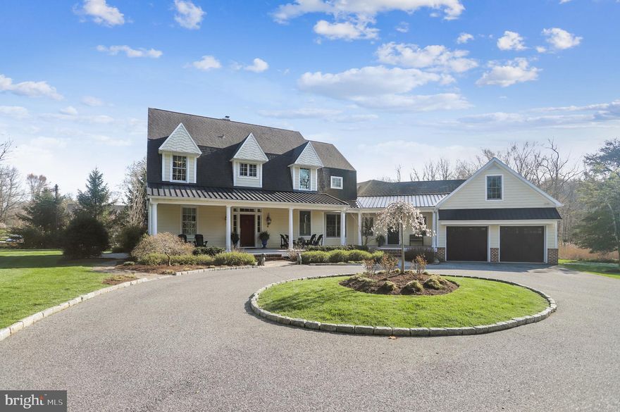 Yes, you read that correctly.  A six bedroom, five and half bathroom home (updated and nearly doubled in size in 2007)  on 2.25 level acres in Ruxton.   This is the one!  It truly checks every box on your wish list: Home office, check.  Updated kitchen that opens to the family room, check.  Large kitchen pantry, check.  Expansive mudroom, check.  Two-car attached garage with storage, check.  We can go on and on and on.  This home has all the space you want and need.  It starts with a lovely covered front porch – large enough to entertain and cozy enough to sit quietly and enjoy the surroundings.  Upon entering, you will be welcomed by a gracious foyer with an offset staircase.  A large home office with doors to the front yard nicely flows into the formal living room (although it can be closed off by large pocket doors for all your zoom calls).  The living room is awash in natural light and connects perfectly to the formal dining room.   An updated kitchen is a chef’s delight; Thermador stainless steel appliances, a large center island and ample space for a large kitchen table.  The walk-in pantry is a room in and of itself – plenty of room for all your serving platters, small appliances and vases!!  Step down to the amazing family room with custom built-ins and a lovely wood burning fireplace.  You might think that’s all you need…but there is so much more.   The oversized wet bar connects the family room to the most gorgeous sunroom – and all of this connects to the outdoor stone patio.  It’s an entertaining paradise - you can be as socially distant or close that you want to be!  Anchoring the other side of the family room is the most amazing – and private – primary en suite bedroom.  Soaring ceiling height, two separate walk-in closets and access to the stone patio.  Dare we say it’s dreamy?!  The second floor boasts four bedrooms – ALL generous in size and closet space and complete with three full bathrooms.  The third floor is home to the sixth bedroom, a full bathroom and a perfect sitting/homework room.   Everyone will have their own space and be happy.  The finished lower level is the perfect setup for a home gym but can easily be converted to ‘softer’ space for a playroom or home theater.  The original basement has been nicely converted into a wine cellar.  Capping it all – the main level laundry room and a separate mudroom that connects to the two-car attached garage (with attic storage!)  This home truly blends the charm and character of an old home with all of today’s modern necessities.   You might be ready to travel and see the world again, but really, you won’t want to leave – it’s perfect!