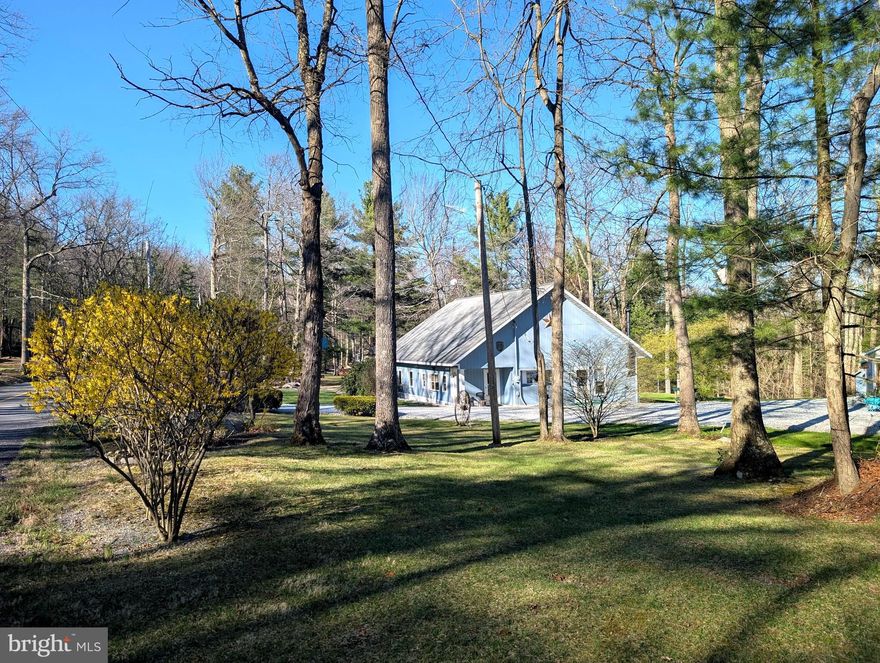 Located in the heart of Adams County, conveniently positioned between Caledonia State Park and Pine Grove State Park, and just steps from the 85,500-acre Michaux State Forest. This three-bedroom hunting cabin is turn-key and ready for spring and summer adventures in the forest. Eat-in kitchen with propane stove and refrigerator. 3 bedrooms (one does not have a closet), 1 spacious full bath with stall shower full size laundry. Large Living Room with pool table and wood stove as well as a smaller sitting room. There is a pulldown to access the attic which has 8 foot clearance and is insulated if you want to finish another bunk room. Convenient sheds to keep all your outdoor equipment or even fit a car if snow is expected. Peaceful wooded surroundings and space to roam. Whether you're looking for a weekend get-a-way or hunting cabin, this one is ready for you.  Close to hiking trails, biking, hunting, fishing, and even golfing! A short drive will take you to historic Gettysburg or Chambersburg. Explore the beauty of Pine Grove Furnace State Park, Laurel Lake, Fuller Lake, Long Pine Run Reservoir.
This property is on a private land lease - you do not have to be a PA resident to purchase, but it does require cash.   The lease is a private land lease at $600 per year for 5 years with a 5 year renewable option.