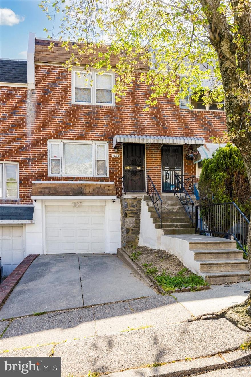 Beautiful three bedroom home in Fernrock area of Philadelphia. First floor: Living room, dining room, eat-in kitchen, powder room.  Second floor: Three bedrooms, full bath.  Lower level: fully finished, laundry, entrance to backyard and garage.  Hardwood floors throughout 1st and 2nd floor. Nicely sized rooms with ceiling fans throughout. Gas heat. Laundry hook up. Five minute walk to Regional Rail and Broad Street Line train stations and bus stop.  All of this at a fantastic price! Rental application requirements:  1) There is a non-refundable application fee of $45 per tenant aged 18 years 2) For applications, the applicants must submit copy of 30 days’ paystubs and state-issue ID.  To move in: first, last and one month security.