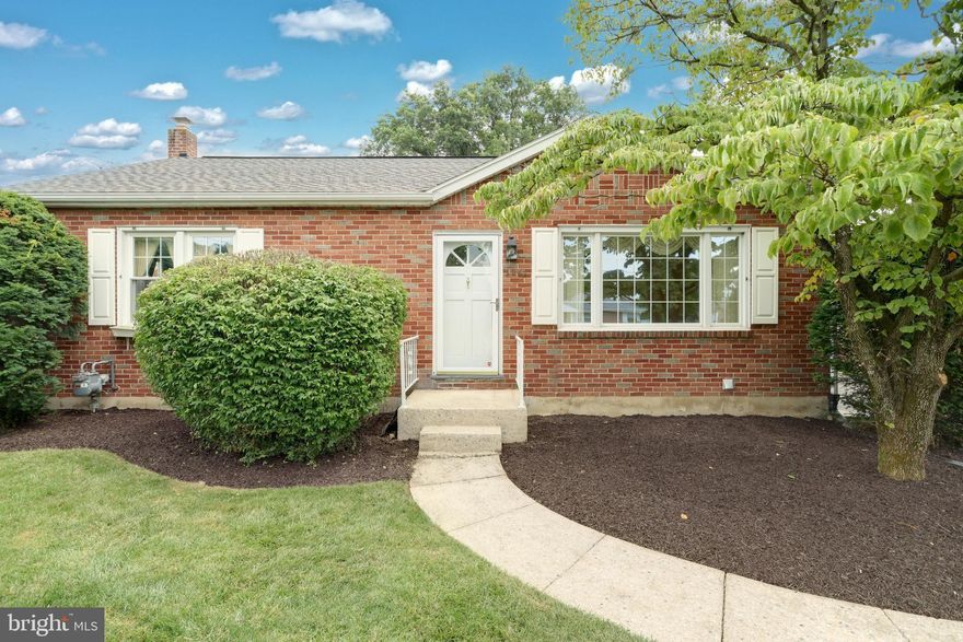 This is the perfect home in the perfect location! A well built & well maintained brick home with an excellent location for I83 & Rte30 commuters in Central School District. Everything you need is all on one floor. The original hardwood floors are in excellent condition and ready for you to move in. The house is flooded with light from all of the windows and Don't forget the HUGE finished basement area for another fun space with another full bathroom and tons of storage to boot. The large, flat back yard is the perfect area to make your own, and the detached garage is perfect for 1 car and storage.