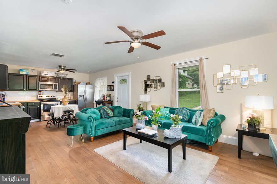 COME SEE IN PERSON!! Single Family Home on a Private Lot! Like NEW! Recently renovated and well taken care of family home. This home includes 3 Bedrooms, 2 Full baths and 1 half bath on the main level.  Boasting of hardwood floors on the main level including the spacious living room, open kitchen with custom butcher block countertops, craftsman cabinets, backsplash and stainless steel appliances. The 1st bedroom is on this level and provides plenty of space. Then head into the family room, which can also be used as a FOURTH bedroom, with sliding doors leading to spacious, fenced in backyard that is great for entertaining. Heading upstairs you will find the master suite with a spacious bathroom and large closet. The spacious hallway that can be used in many ways leads to the 2nd full bath and the 3rd large bedroom upstairs. 

This home is situated off the street with a long shared driveway and offers a large private parking pad for three cars at the edge of the road. a two-car carport and a driveway directly in front of the house .