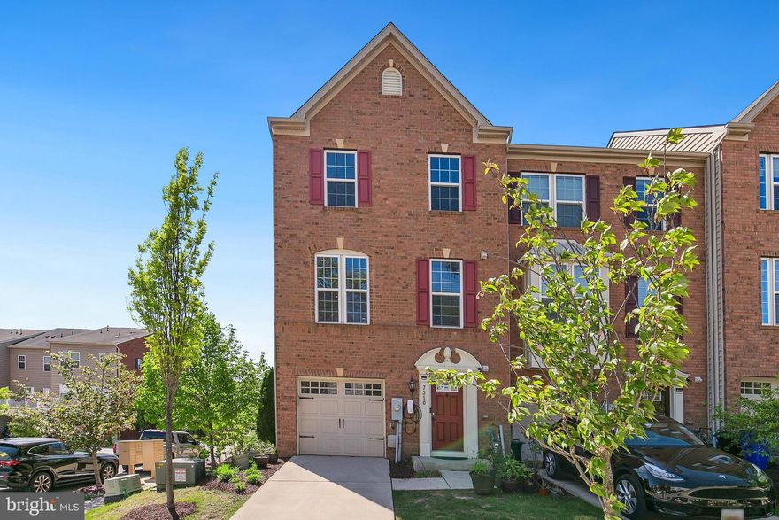 Experience refined living in this impeccably maintained three-story garage townhome, nestled in a serene, park-like community. The entry-level welcomes you with a flexible space—ideal as a fourth bedroom, private guest suite, or recreation room—featuring its own full bath and private rear entrance for added convenience and privacy.

The main level exudes warmth and sophistication with rich engineered hardwood floors and an expansive living area designed for both comfort and entertaining. A thoughtfully appointed chef’s kitchen showcases gas cooking, generous counter space, and an inviting dining area that opens to a sleek, maintenance-free deck—perfect for seamless indoor-outdoor gatherings.

Upstairs, the tranquil owner’s suite is a true retreat, graced with abundant natural light, a spa-inspired bath with an oversized shower, and a spacious walk-in closet. Two additional bedrooms, a full bath, and a conveniently located laundry area complete the upper level.

Recent updates include new air conditioner and HVAC  installed in 2021 with a 10-year warranty.
Also EV Charging for Electric vehicles -- Tesla Level 2 Charger is installed outside

Built just eleven years ago, this elegant home offers modern living in a beautifully maintained setting, surrounded by open green spaces and outdoor recreation. A rare opportunity to own a home that perfectly balances style, comfort, and community.