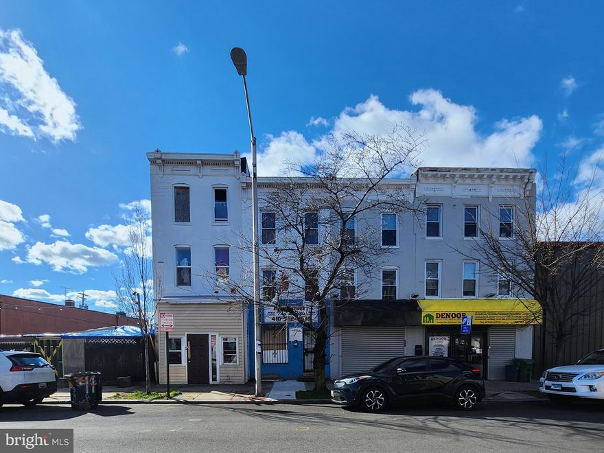 ONLINE AUCTION: This auction takes place on the Ashland Auction Group website bidding platform. Bidding begins 4/3/2026 @ 10:00 AM. Bidding ends  4/7/2026 @ 12:00 PM. The list price is the suggested opening bid. Deposit: $5,000.

This three-story multi-use townhouse is located in the Carrollton Ridge neighborhood of Baltimore City. Residents can enjoy the nearby facilities and attractions such as the Westside Shopping Center, Grace Medical Center, B&O Railroad Museum, and Carroll Park. The property is vacant, fully-framed and ready for a build-up. The area provides easy access to the major traffic artery, Wilkens Ave, connecting to downtown Baltimore and other areas of the city.