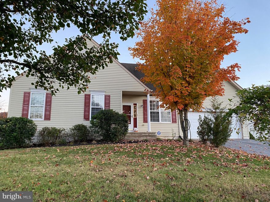 4 BR, 2BA rancher with 2 car garage on .24 acre lot. Partially finished basement with bonus room and outside access. Deck just off the kitchen that is perfect for BBQ's and summer evenings. This home has great potential and was originally a model home design. This blank slate is ready for you to add your personal touches to it and make your home sweet home. Beautiful mature trees and views of farmland in the distance. Close to the new hospital, beaches, restaurants, and shopping.